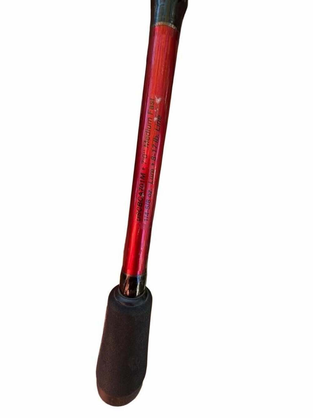 Ugly Stik Carbon Casting Fishing Rod 7'0" Medium Fast USCBCA701M - Picture 2 of 3